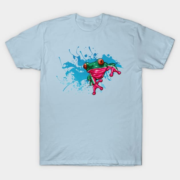 Frog Design T-Shirt by ConnectingtoNature